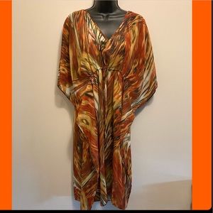 ๐Designer Dolmain Sleeve Dress 2pc